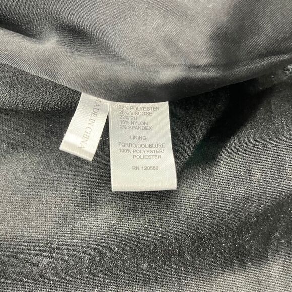 Amanda & Chelsea Jacket Woman Plus 18 W Gray Black Zip Front Tweed collared - Picture 8 of 11